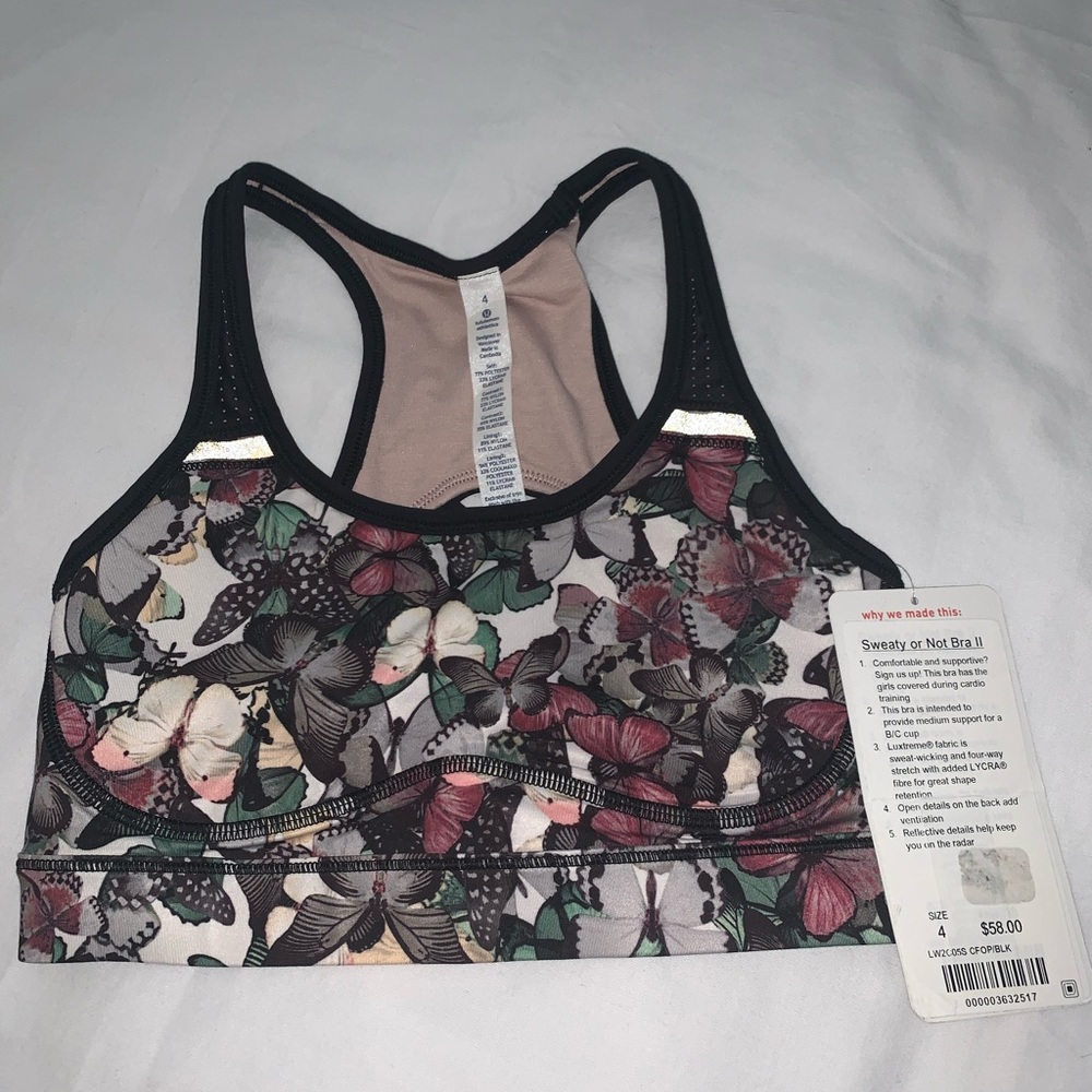 Lululemon size 4 sports bra